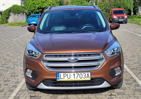 ford kuga lubelskie Ford Kuga cena 73900 przebieg: 62000, rok produkcji 2017 z Puławy